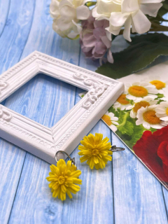 Náušnice Pampelišky