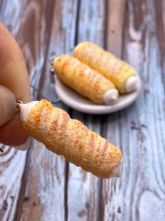 Náušnice trubičky/kremrole