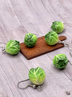 Náušnice Zelí - visací
