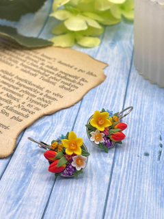 Náušnice květinkové 