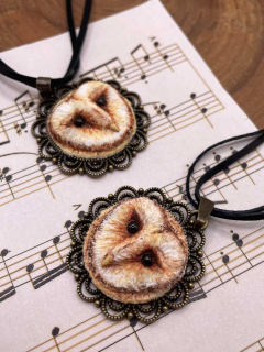 Náhrdelník sova Pavlínka