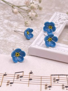 Náušnice Pomněnky napichovací