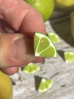 Náušnice limety napichovací