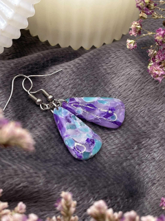 Náušnice Fluoritové snění