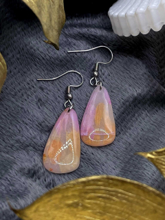 Náušnice Broskvová něha