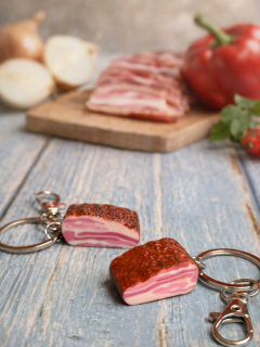 Přívěsek na klíče Slanina