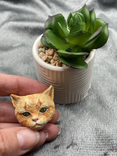 Brož kočičky dle Vaší fotografie